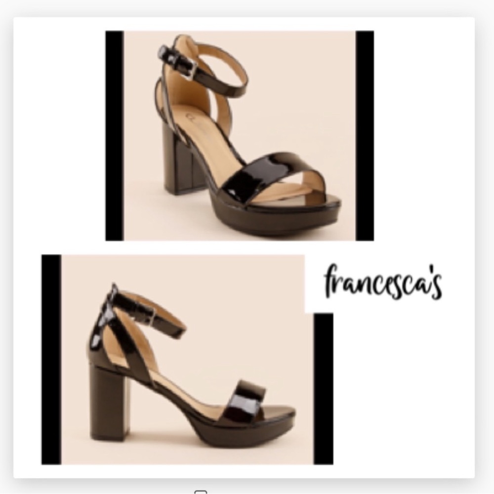 New Francescas CL by Chinese Laundry Black Go On Patent Heels